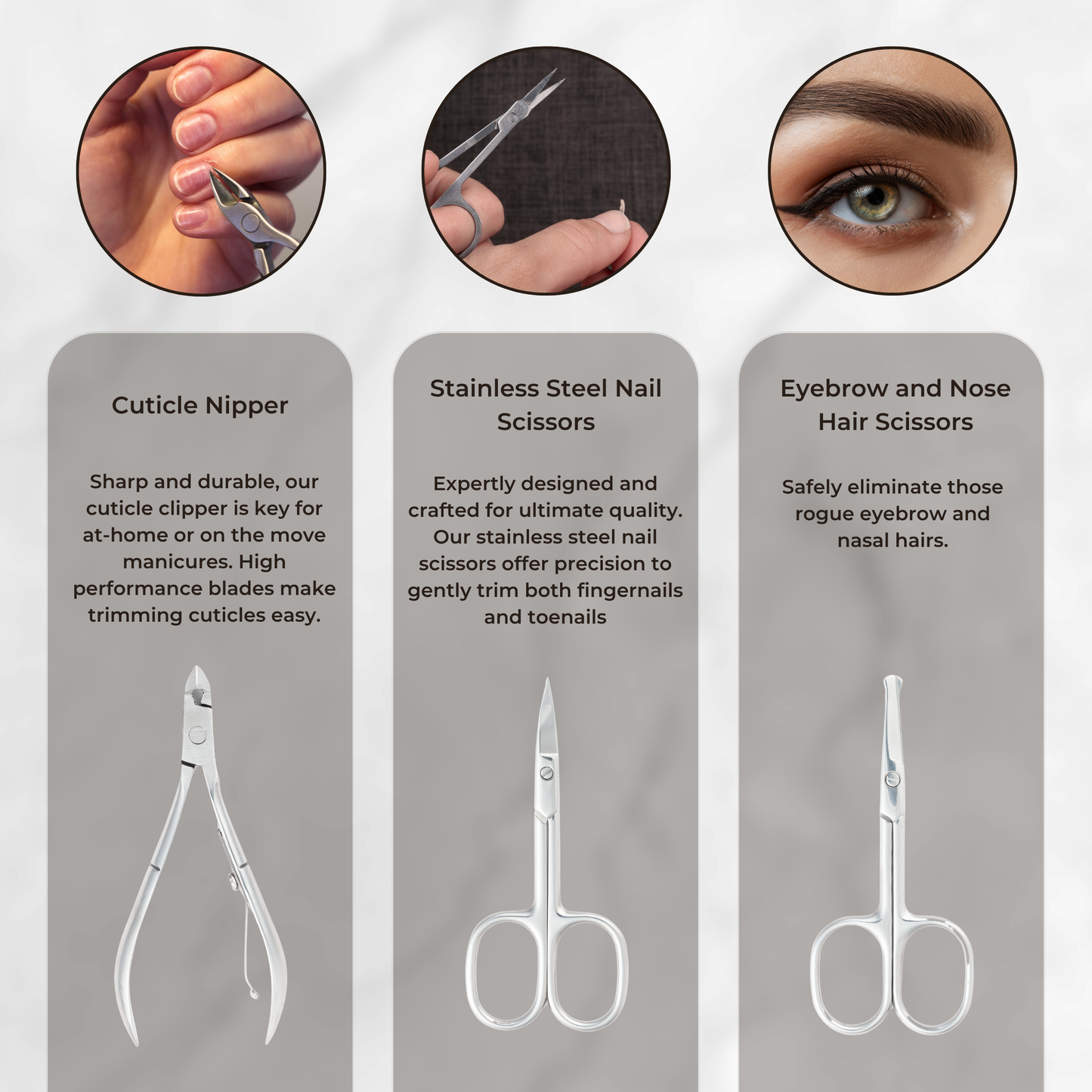 Clay Luxury Seven Piece Manicure Set