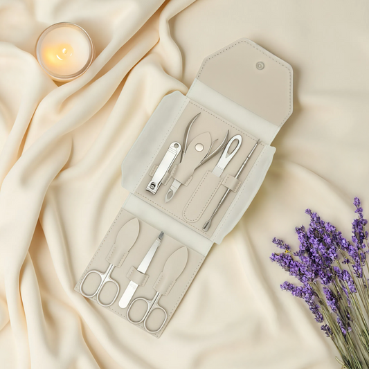 Clay Luxury Seven Piece Manicure Set