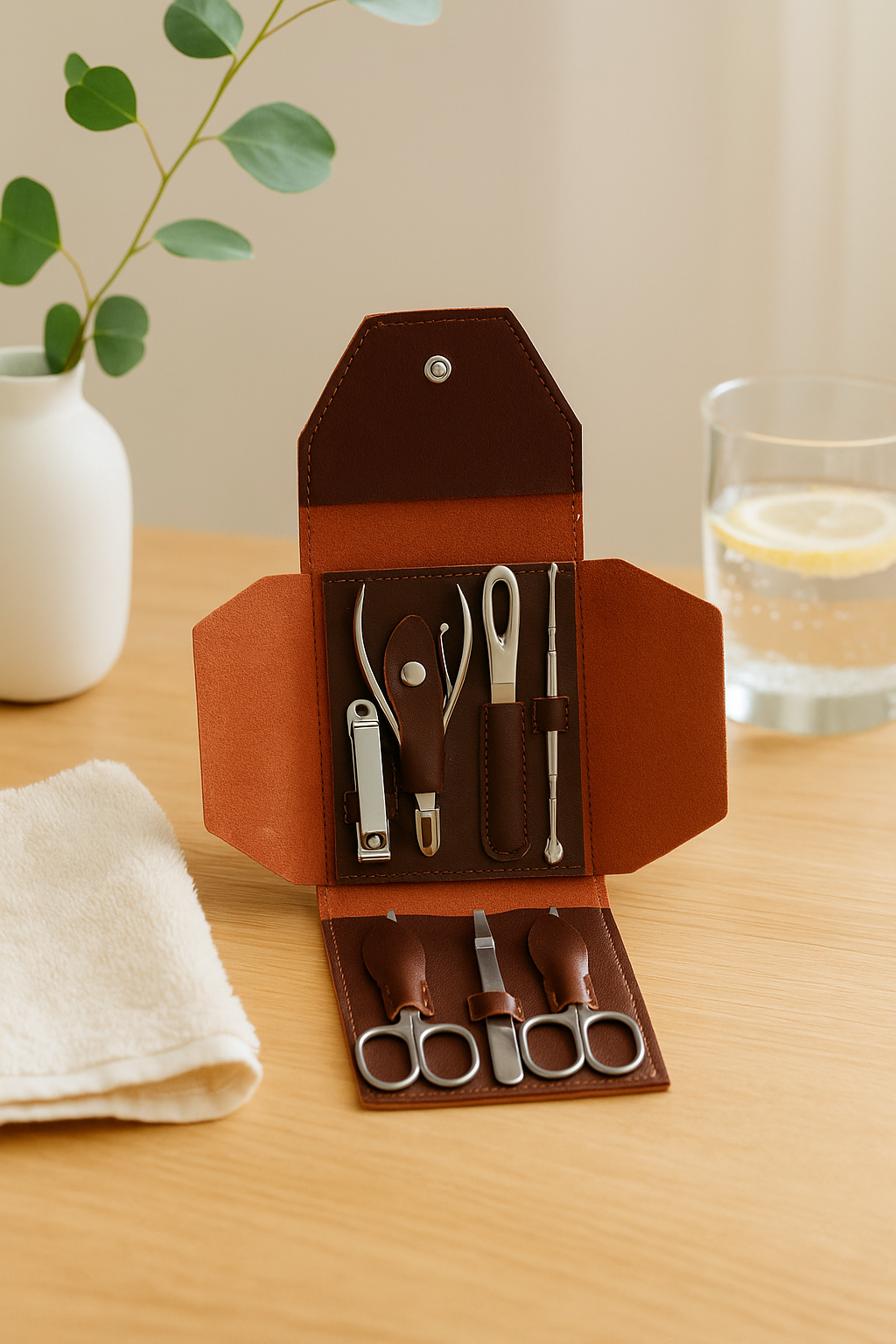 Tanned Luxury Seven Piece Manicure Set