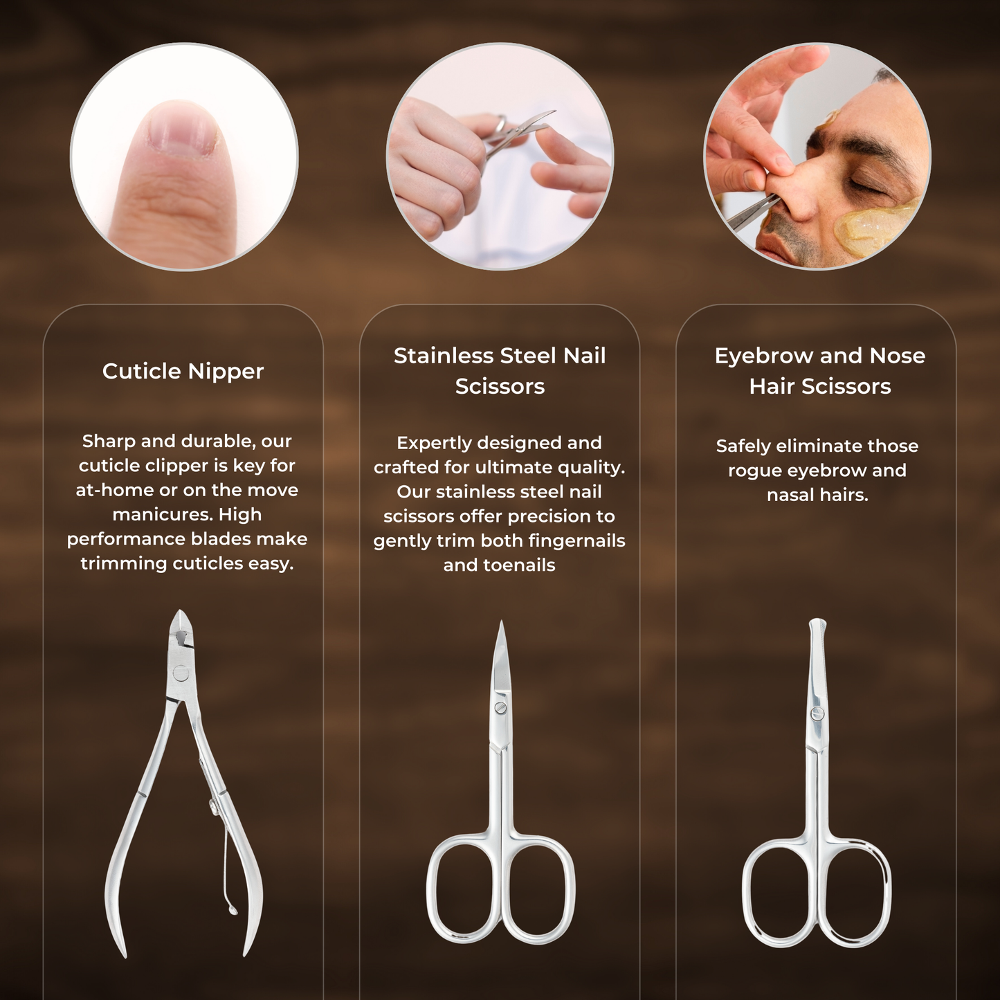 Tanned Luxury Seven Piece Manicure Set